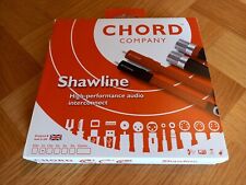 Chord Company Shawline Analogue - 1m - RCA ChorAlloy stereo audio interconnects