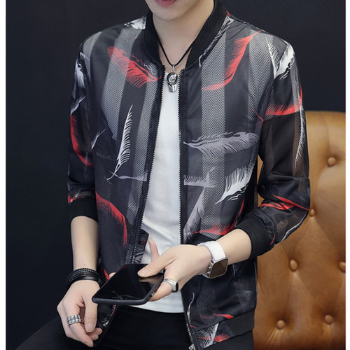 Men hollow out coat jacket - coat,