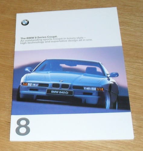 Bmw series coupe brochure - 8,
