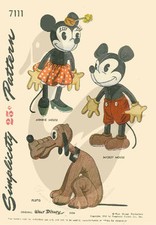Reproduction Vintage Mickey &
