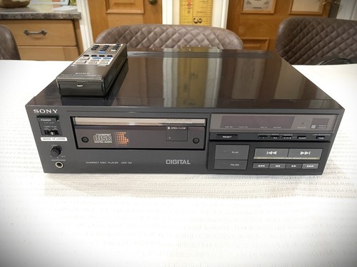 Sony cdp 101 player - sony, cdp-101