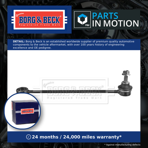 Anti roll bar - roll, left