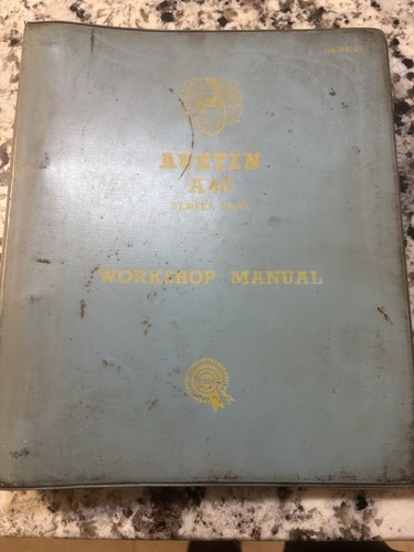 Austin a40 a50 service - austin,