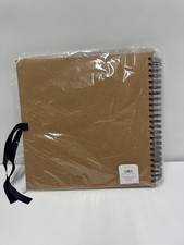 12 x 12 inch Kraft Scrapbook from Hobbycraft.