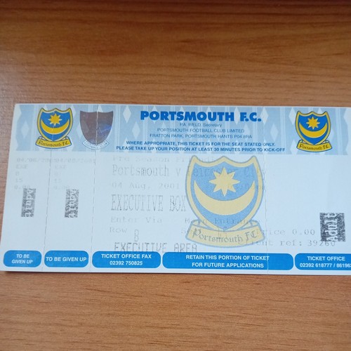 Ticket 2001 2002 - ticket, pre