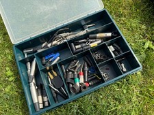 Box of different variety of Pa Speaker Plug connectors jack 3 pin angled 