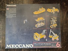 New Old Stock Meccano Set 6 Boxed And Virtually Untouched.