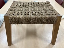 Vintage Retro Wooden Woven