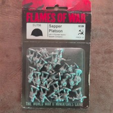 Flames of War German Metal Sapper Platoon SU706 Rare OOP