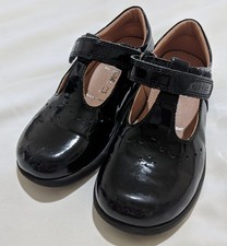 Geox Girls Black Patent
