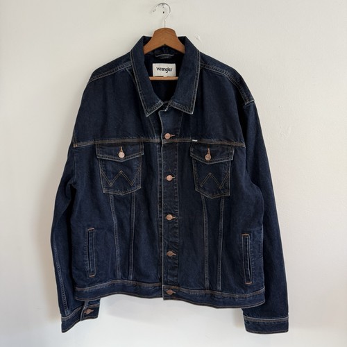 Wrangler denim jacket mens - mens, 4xl