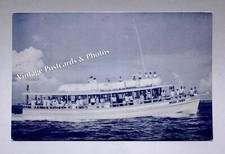 Vintage Postcard Florida Deep Sea Fishing "Miss Judy" St. Petersburg CharterBoat
