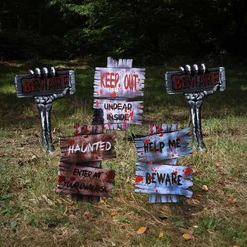 Outdoor halloween decoration - outdoor,