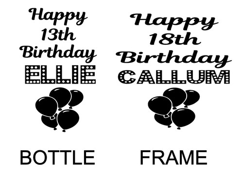 Happy birthday 18th 21st - 18th,