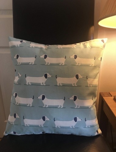 Dachshund sausage dog cushion - dachshund,