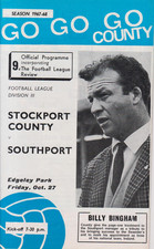 Stockport County v Southport
