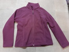 Ladies Musto fleece Coat Uk Size 16 Raspberry Colour
