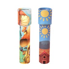  2 Pcs Rotating Kaleidoscope