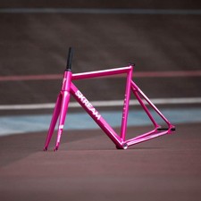 Skream ANODIZ Fixie Bike Frame Pink Frame Set