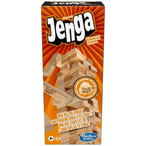 Hasbro classic jenga game - classic,