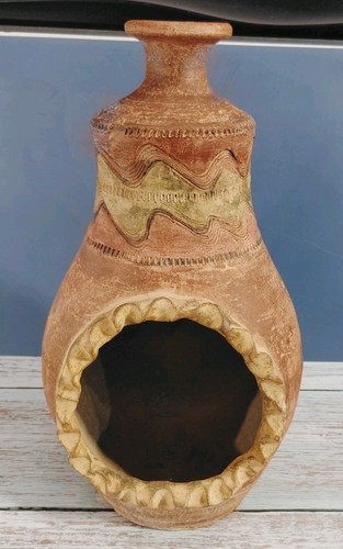 Chiminea terracotta clay - chiminea,