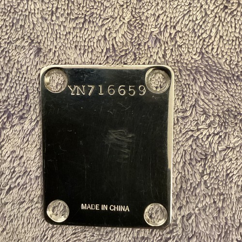 Squire fender neck plate - squire,