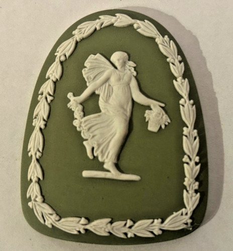 Wedgwood green jasperware - wedgwood,