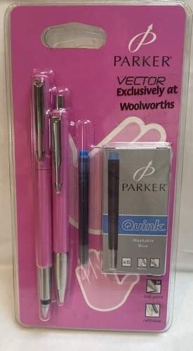 Vintage parker vector set pink - vintage,