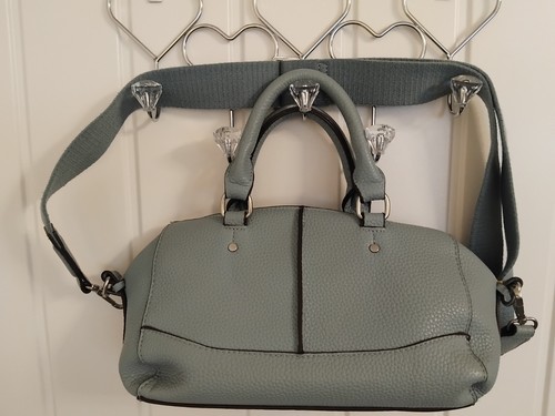 Ladies handbag teal faux - handbag,