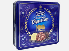 McVitie's Chocolate Digestives 100 Year Tin 340g Gift Idea