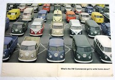 VOLKSWAGEN VW Commercial Split Screen Sales Brochure 1964 #152 907 29