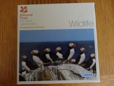 NATIONAL TRUST 250 PIECE PUZZLE PUFFINS WILDLIFE SERIES BY GIBSONS