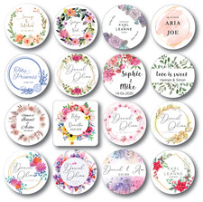 Personalised stickers wedding - stickers,