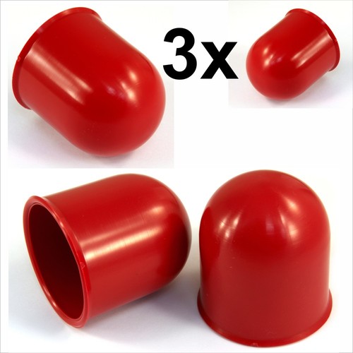 50mm red tow - 50mm, cap
