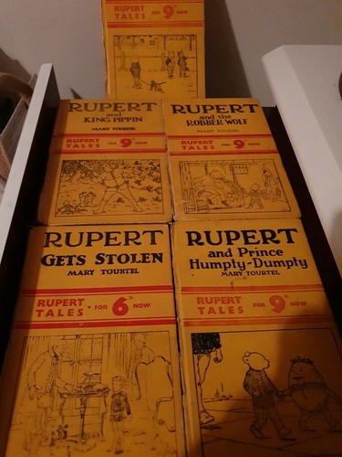 Rupert bear books - rupert, by