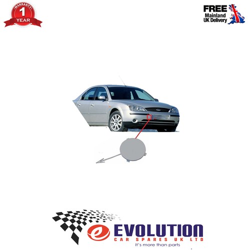 Front bumper towing eye hook - front,