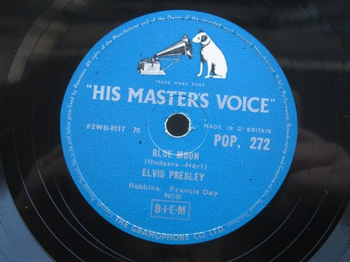 Elvis presley rpm blue - presley, 78
