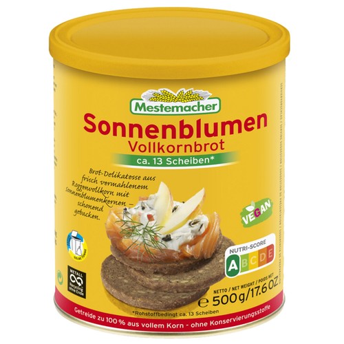 Mestemacher sunflower whole - sunflower,