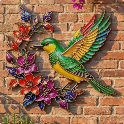 Nature themed metal - themed, wall