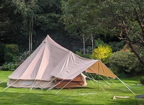 Karma canvas bell tent with - canvas,
