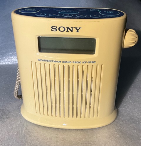 Sony icf s79w - icf-s79w, fm/am