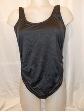 Gorgeous black BOOHOO Maternity swimming bathing costume suit size 12