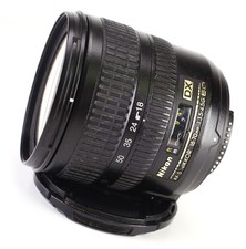 Nikon AF-S 18-70mm F3.5-4.5 G ED DX Autofocus Zoom Lens DSLR & Front Lens Cap