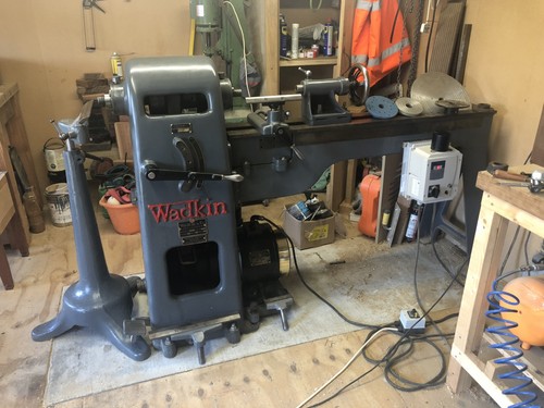 Wadkin woodlathe - wadkin,