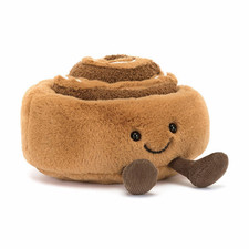 Jellycat Amuseables Cinnamon Bun Plush - 8CM Brand New With Tags & Gift Bag