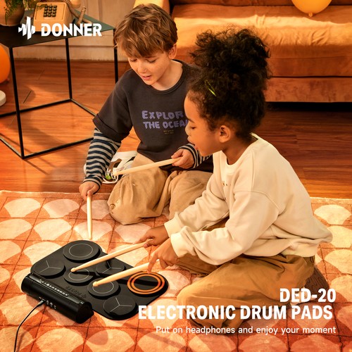 Donner desktop electric drum - donner,