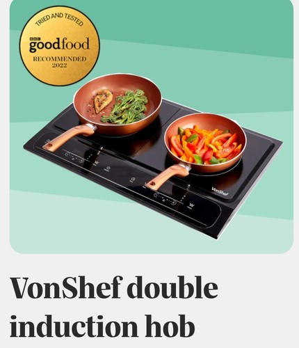 Vonshef double induction hob - induction,