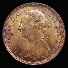 Halfpenny 1890 EF