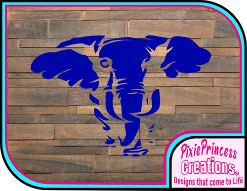 Elephant animal mylar 190 - a,