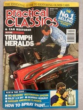 Practical Classics Magazine - March 1994 - Herald, Amazon, MGA, Riley 1.5, P6